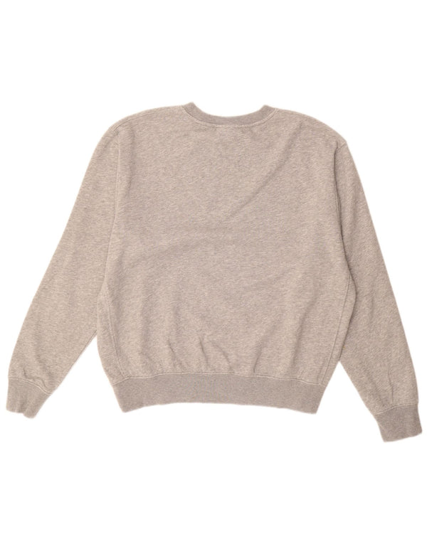 NIKE sweatshirt til mænd mellem grå bomuld