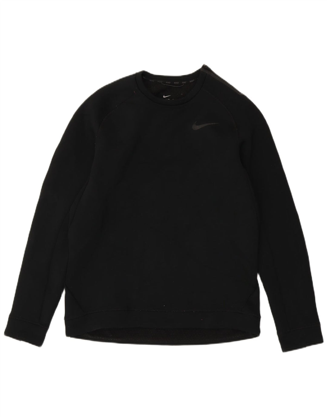 Nike Herre Therma-Fit Sweatshirt Jumper Large Sort Polyester