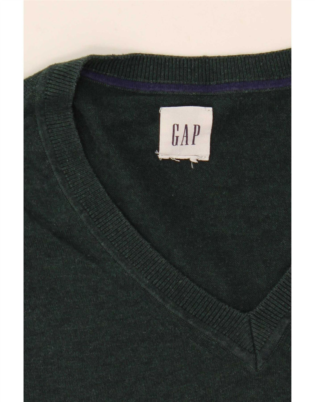 Gap Herre V-hals sweater XL Grøn