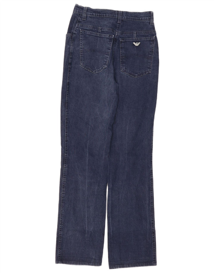 Armani Dame Bootcut Jeans W28 L30 Marineblå