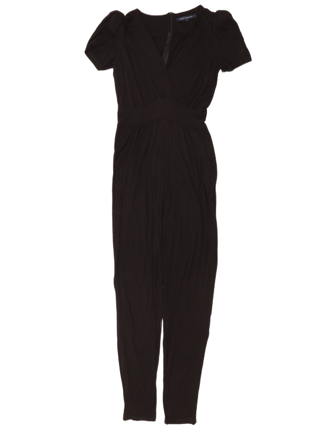 French Connection Dame Jumpsuit UK 12 Medium Black Viscose