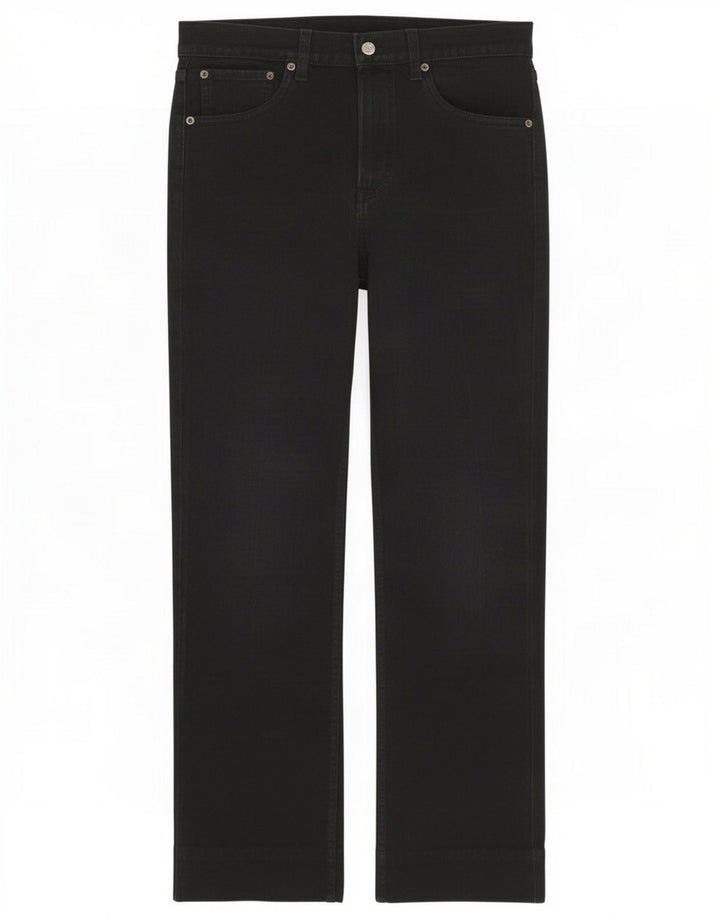 Levi's lige jeans til kvinder W33 L34 sort bomuld