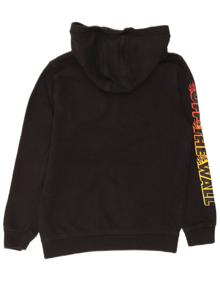 Vans Graphic Hoodie Jumper UK 12 Medium Sort