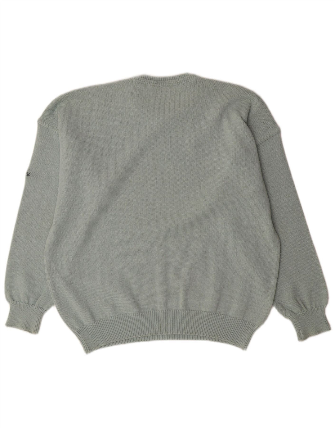 NAVIGARE Herre sweater med rund hals, stor grøn Argyle/Diamond Classic