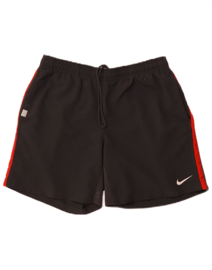 NIKE Sportshorts til mænd mellemgrå Colourblock Polyester