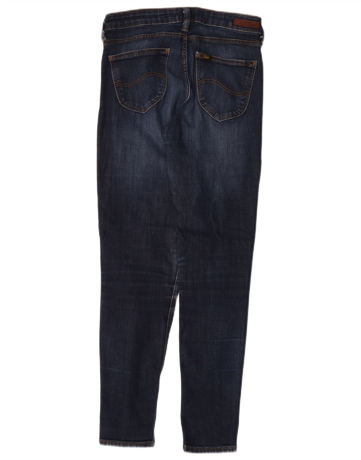 Lee Dame Scarlett Slim Jeans W28 L28 Marineblå Bomuld