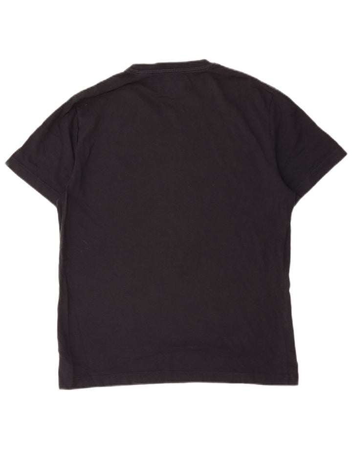 Penguin Herre T-Shirt Top Medium Marineblå Bomuld