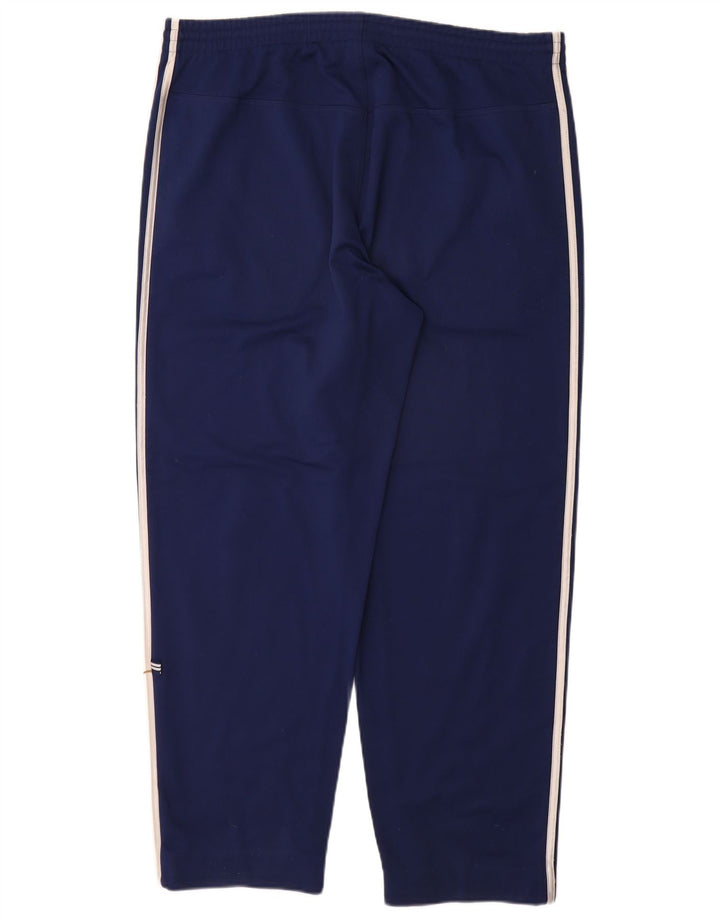 Adidas Træningsdragtsbukser til mænd UK 40/42 Medium Navy Blue Polyester