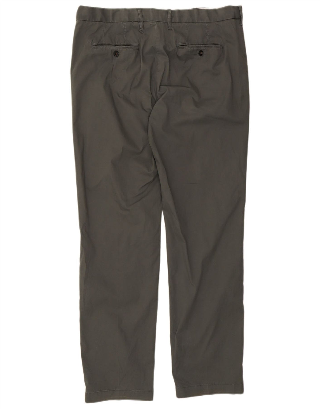 Marks & Spencer Herre Regular Fit Chinobukser W38 L32 Grøn bomuld
