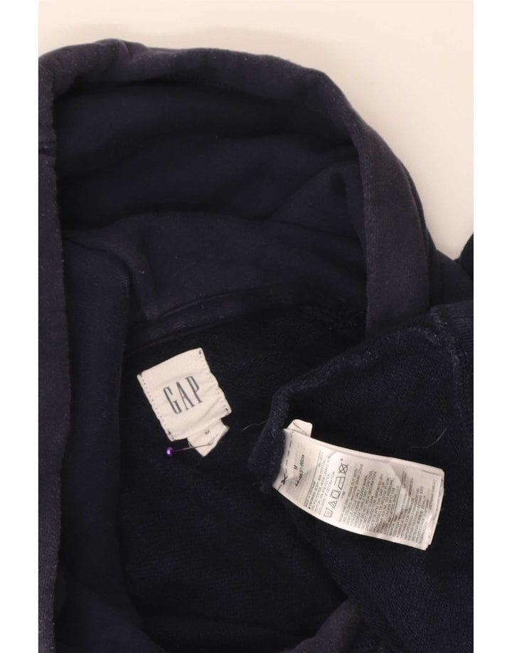 Gap Herre grafisk hættetrøje Jumper Medium Navyblå Bomuld