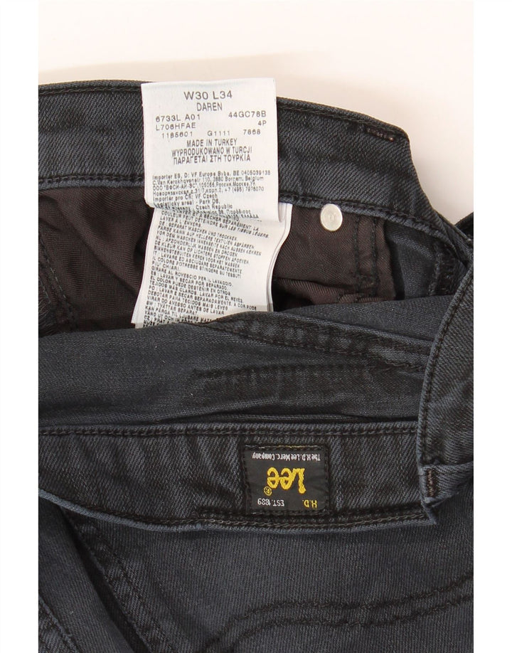 LEE Dame Daren Slim Jeans W30 L34 Marineblå Bomuld