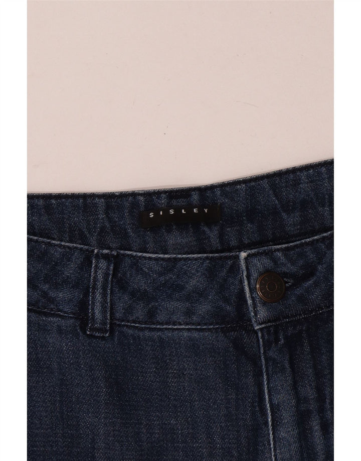 Sisley Dame Straight Jeans W30 L30 Blå