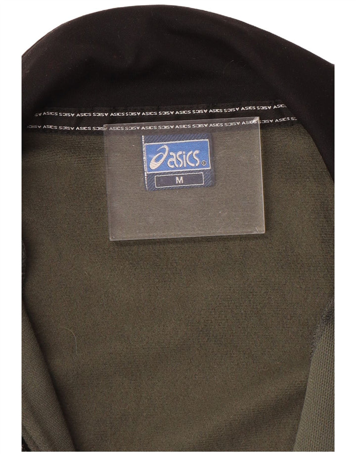 ASICS Dame Loose Fit træningsdragt Topjakke UK 14 Medium Khaki