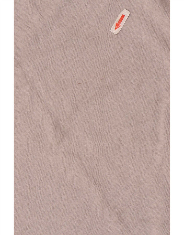 Zara Herre sweater med rund hals XL Grå bomuld