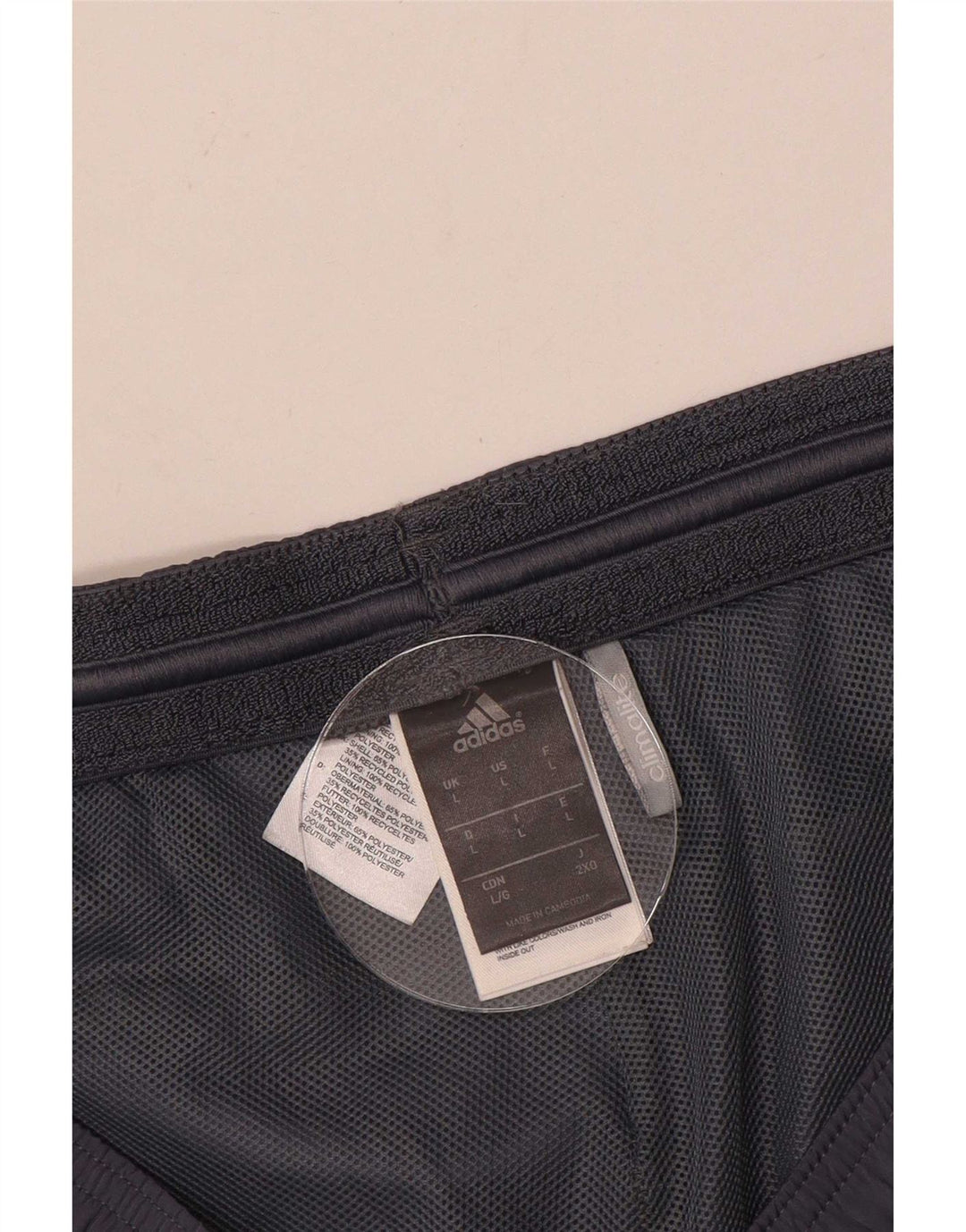 Adidas Herre Climalite Sportshorts Store Grå Polyester