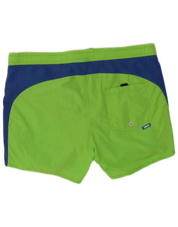 Arena Badeshorts til mænd Medium Grøn Colourblock Polyester