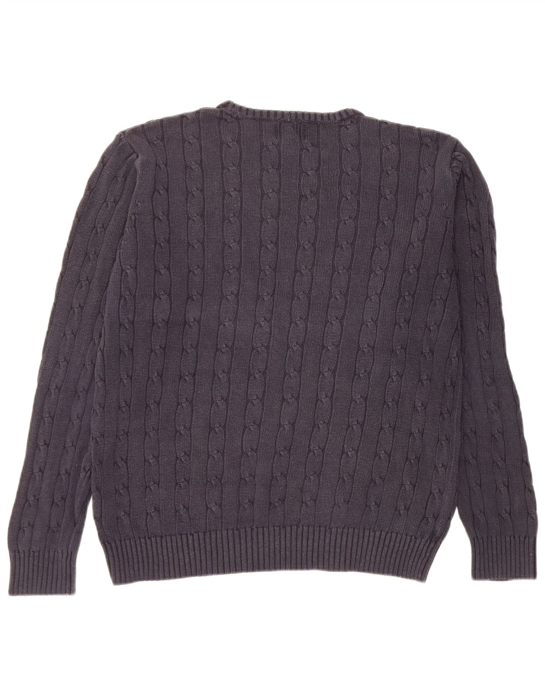 Marks & Spencer Herre Blue Harbor Crew Neck Jumper Sweater Large Navy Blue