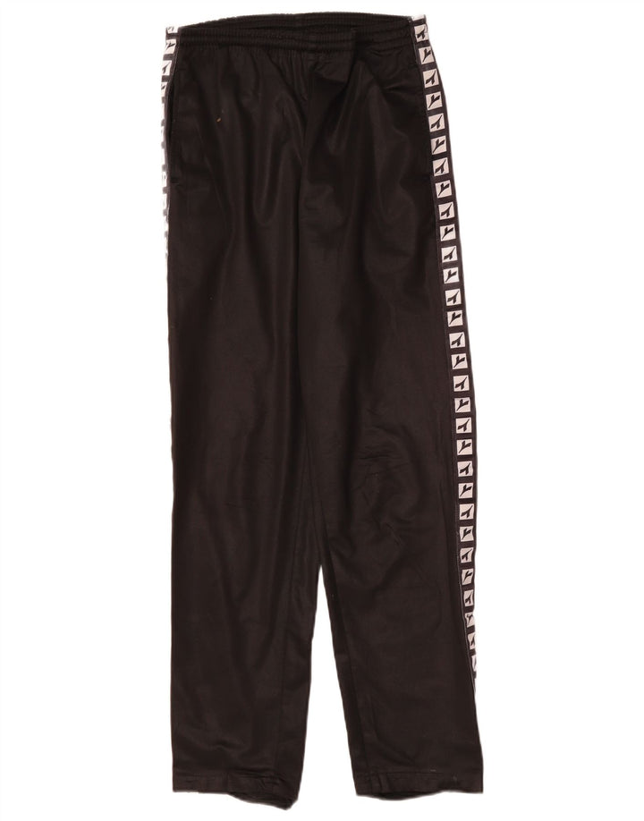 DIADORA Dame Oversized grafisk hel træningsdragt UK 10 Small Black