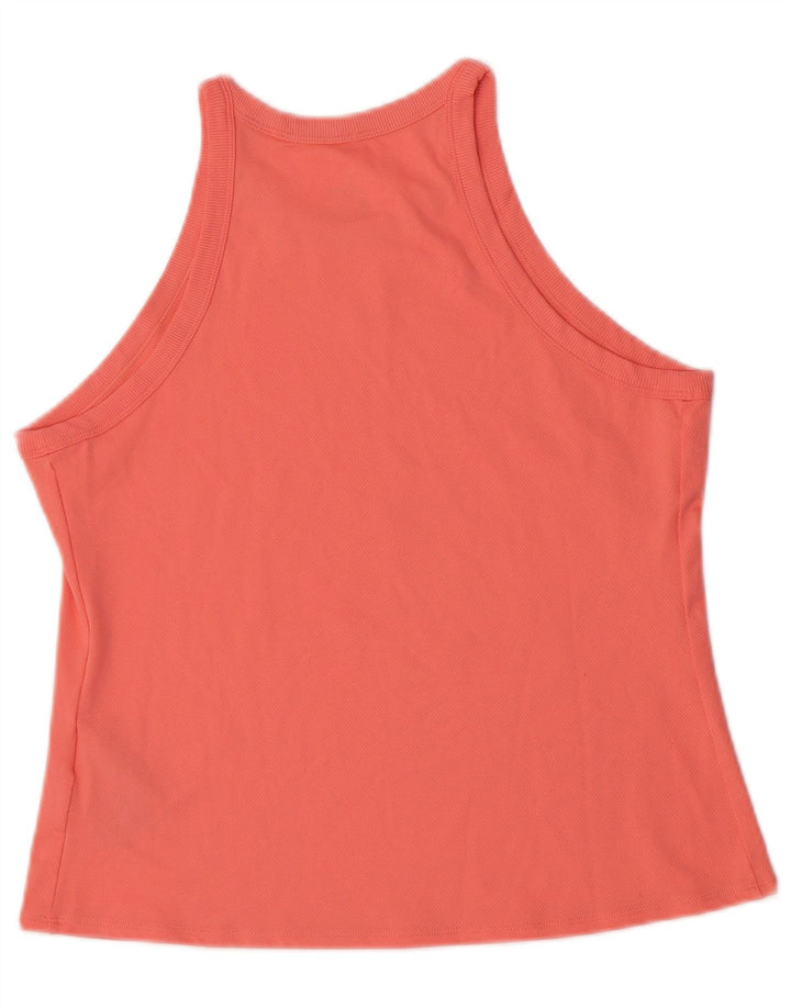 Nike Dame Dri Fit Vest Top UK 14 Large Pink Polyester