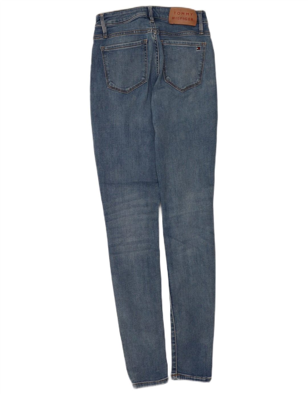 Tommy Hilfiger Dame Como Jegging Jeans W28 L32 Blå Bomuld