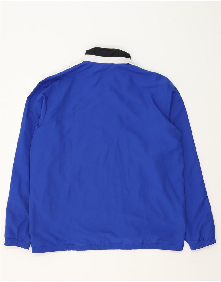 ADIDAS Mens Tracksuit Top Jacket Large Blue Colourblock Polyester Vintage Adidas and Second-Hand Adidas from Messina Hembry 