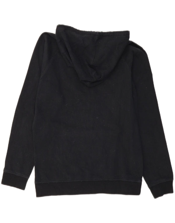 Vans Womens Graphic Hoodie Jumper UK 14 Medium Black