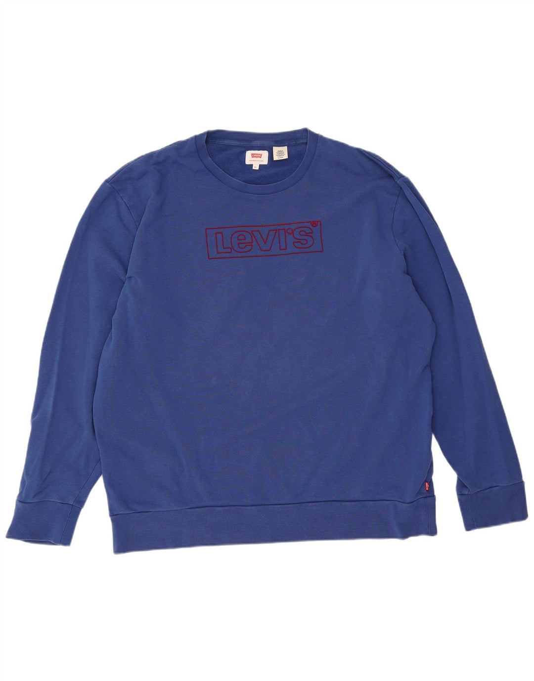 Levi's Grafisk sweatshirt til mænd XL Blå bomuld