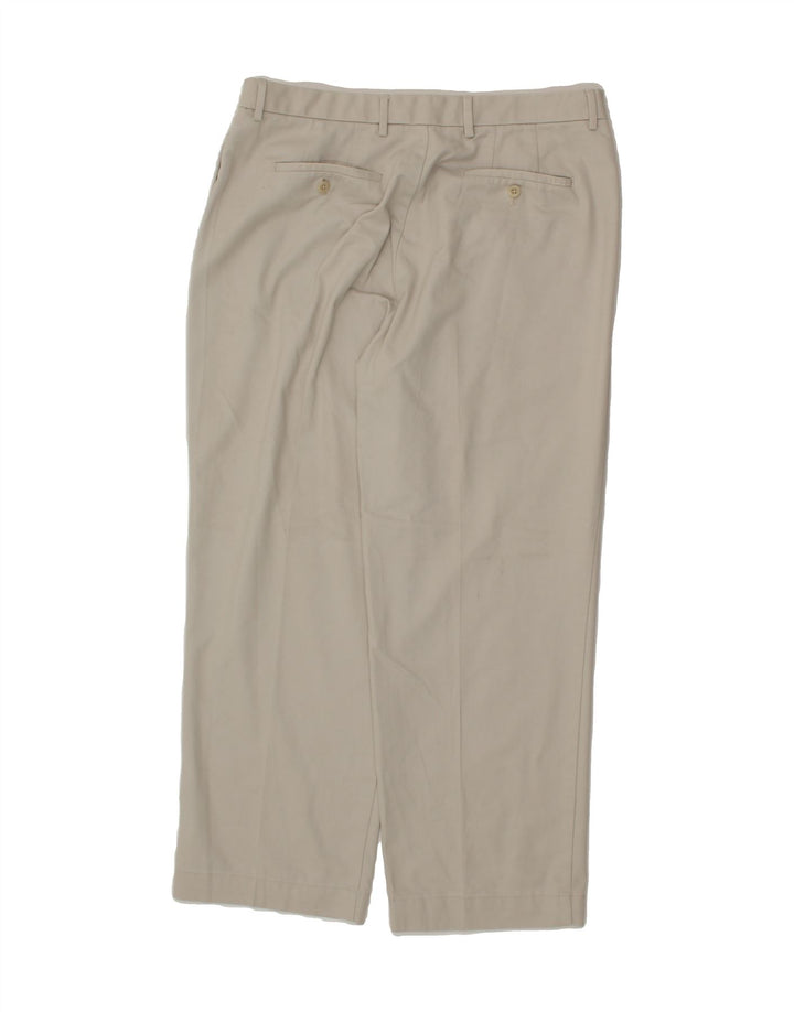 IZOD Mens Straight Chino Trousers W36 L29 Grey Cotton Vintage Izod and Second-Hand Izod from Messina Hembry 