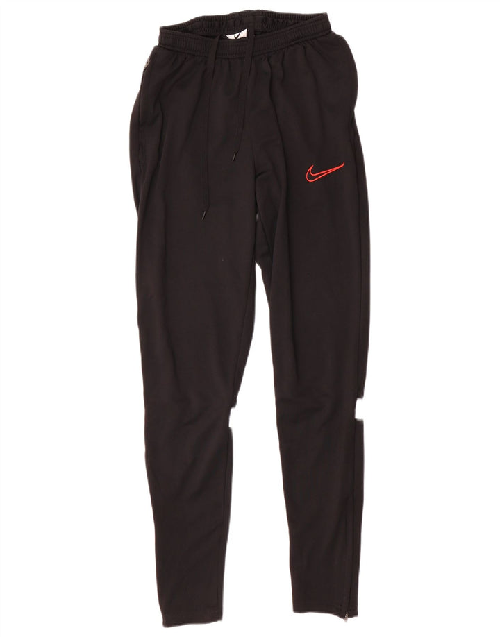 Nike Herre Dri Fit træningsdragt Bukser Small Black Colourblock Polyester
