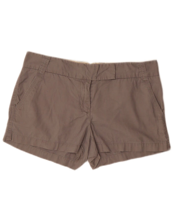 J. Crew Womens Chino Shorts US 8 Medium W33 Grå Bomuld