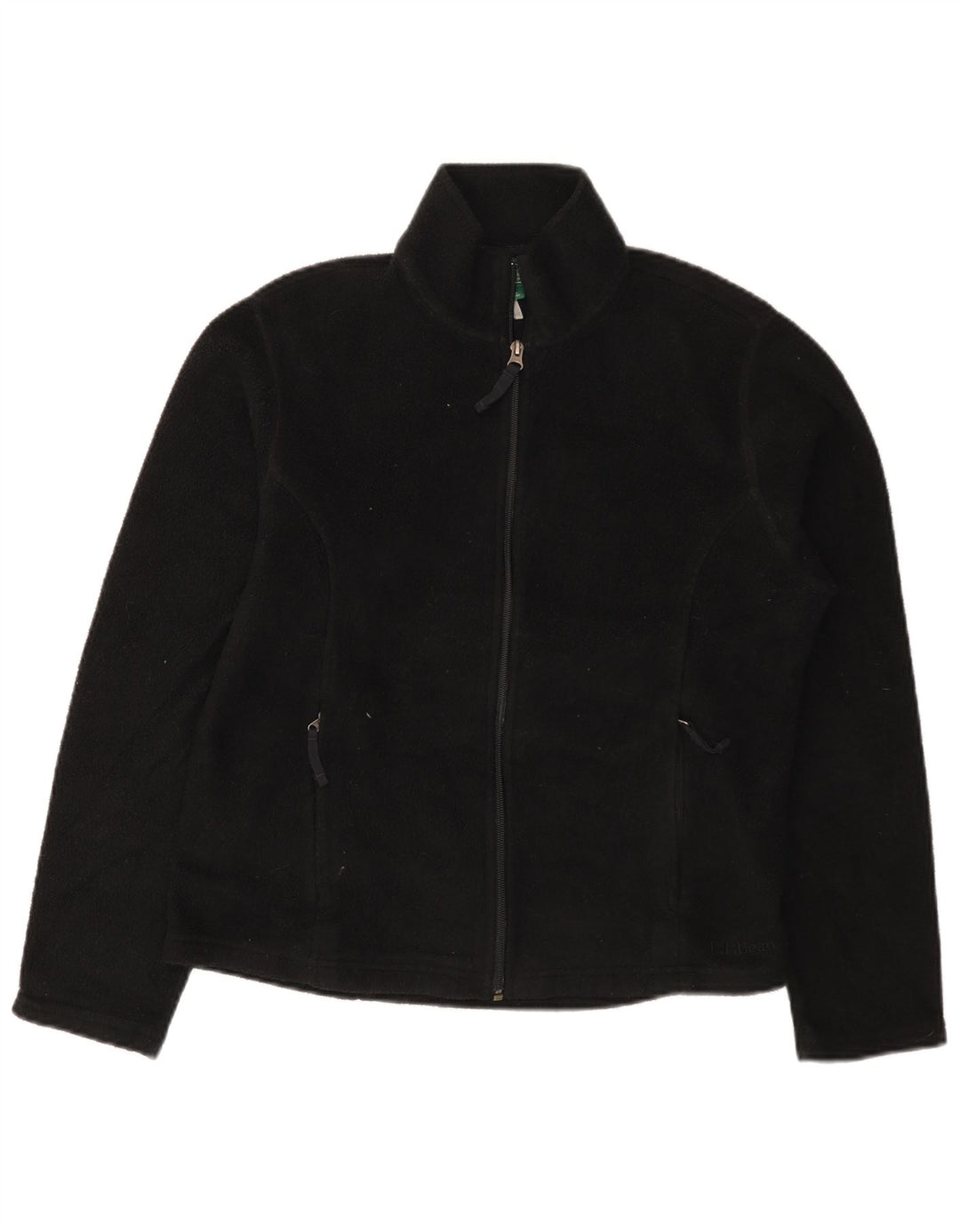 L.L.Bean Fleecejakke til kvinder UK 14 Medium Sort Polyester