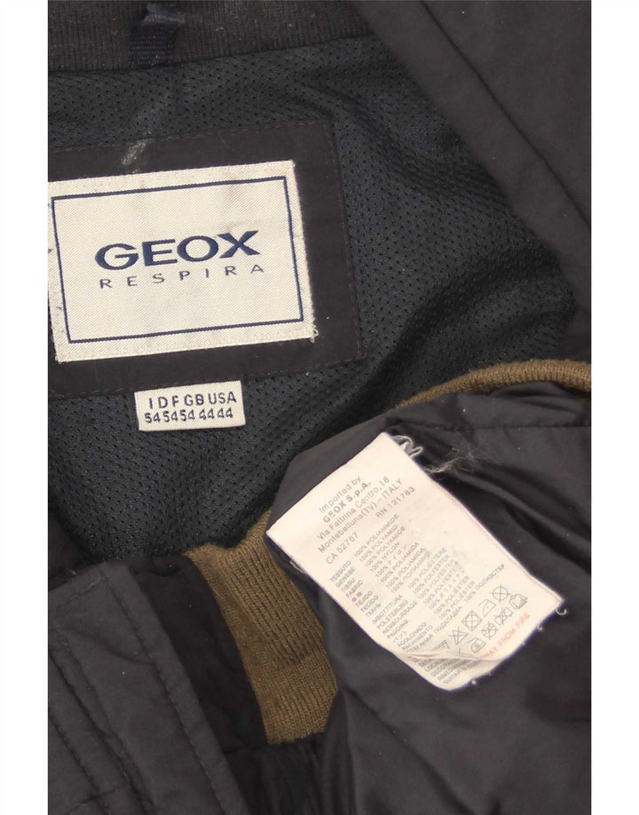 Geox Bomberjakke til mænd UK 44 2XL Marineblå polyamid