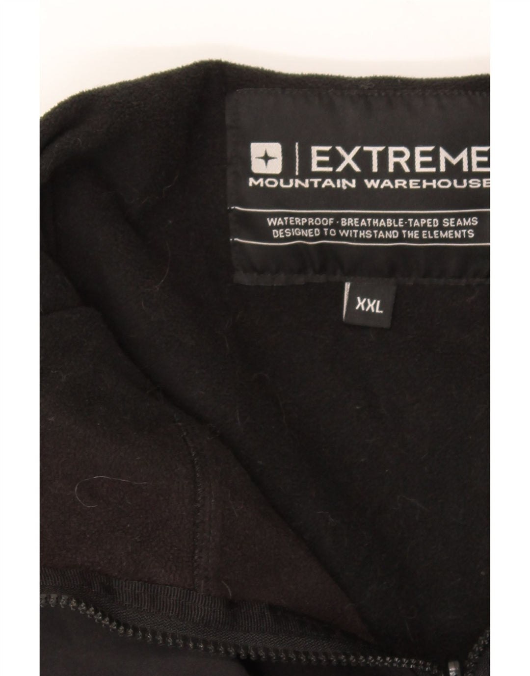 MOUNTAIN WAREHOUSE Mens Interchange Bomber Jacket UK 44 2XL Black Nylon Vintage Mountain Warehouse and Second-Hand Mountain Warehouse from Messina Hembry 