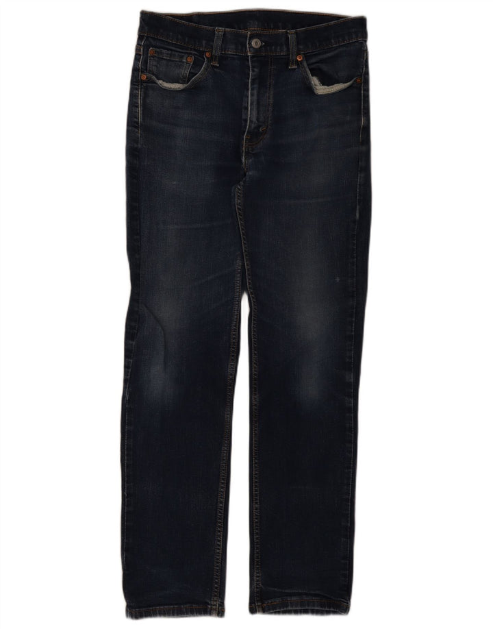 Levi's Herre 514 Straight Jeans Størrelse 33W33 L32 Blå Bomuld