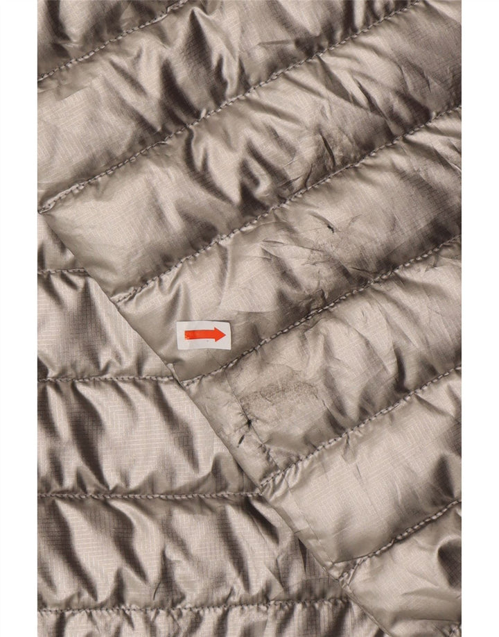 NIKE Herre USA 2014 Olympic Aeroflot polstret jakke UK 40 Large Silver