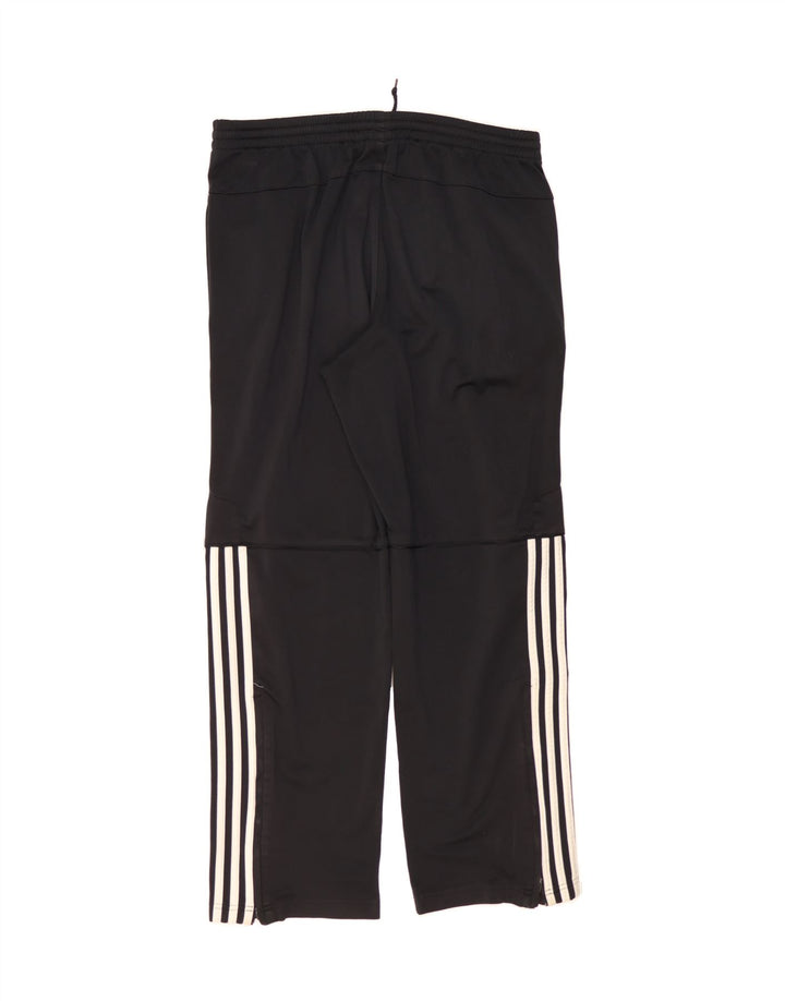 ADIDAS Mens Tracksuit Trousers Medium Black Polyester Vintage Adidas and Second-Hand Adidas from Messina Hembry 