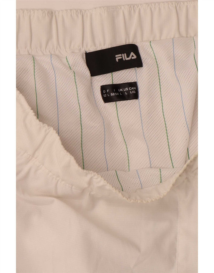 Fila Badeshorts til mænd store hvide