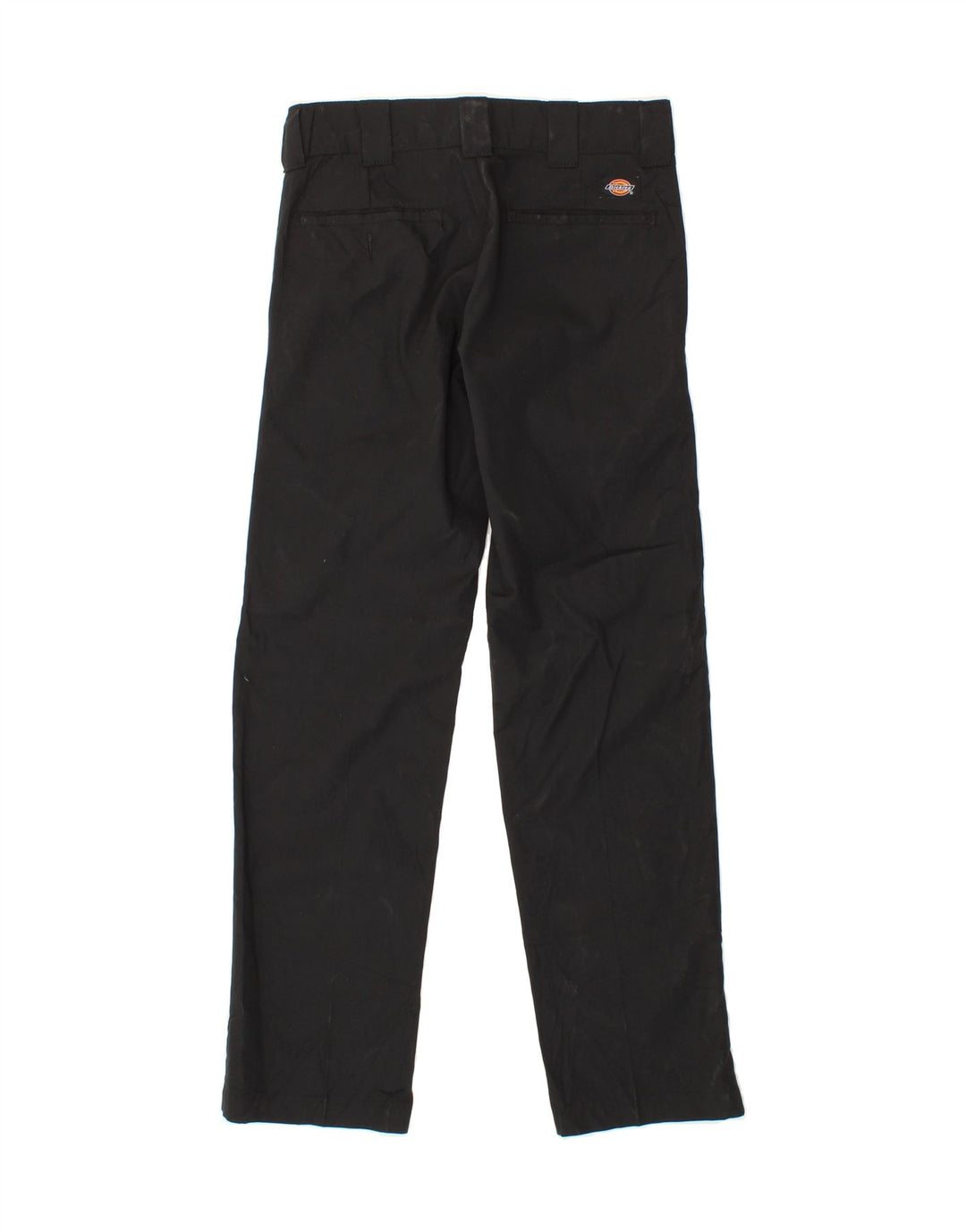 DICKIES Womens Slim Straight Chino Trousers W28 L32 Black Polyester Vintage Dickies and Second-Hand Dickies from Messina Hembry 