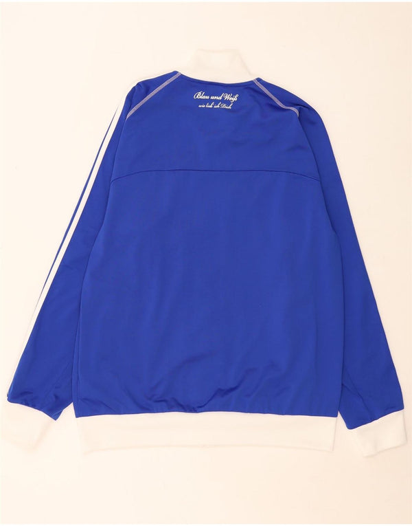 Adidas Træningsdragt til mænd Topjakke Stor Blå Colourblock Polyester