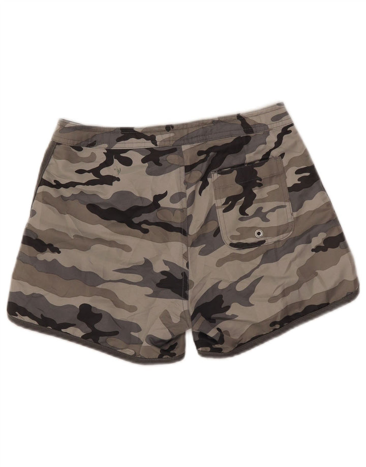 VANS Casual Shorts til kvinder W27 Small Grey Camouflage