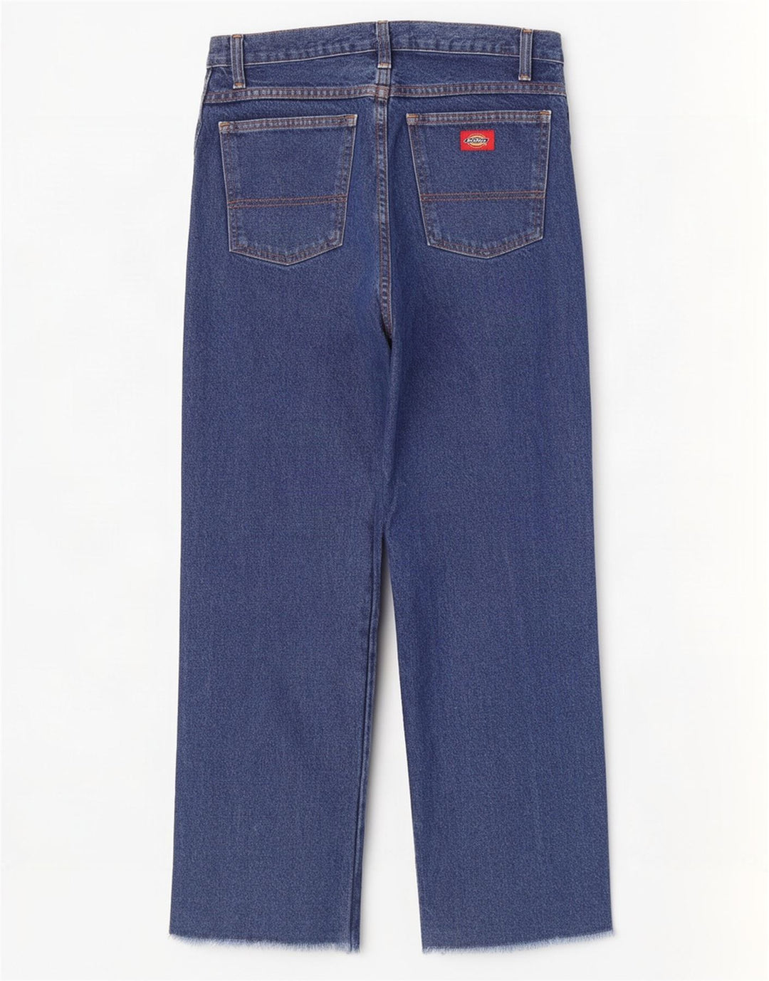 Dickies Straight Jeans til mænd W30 L28 Blå Bomuld