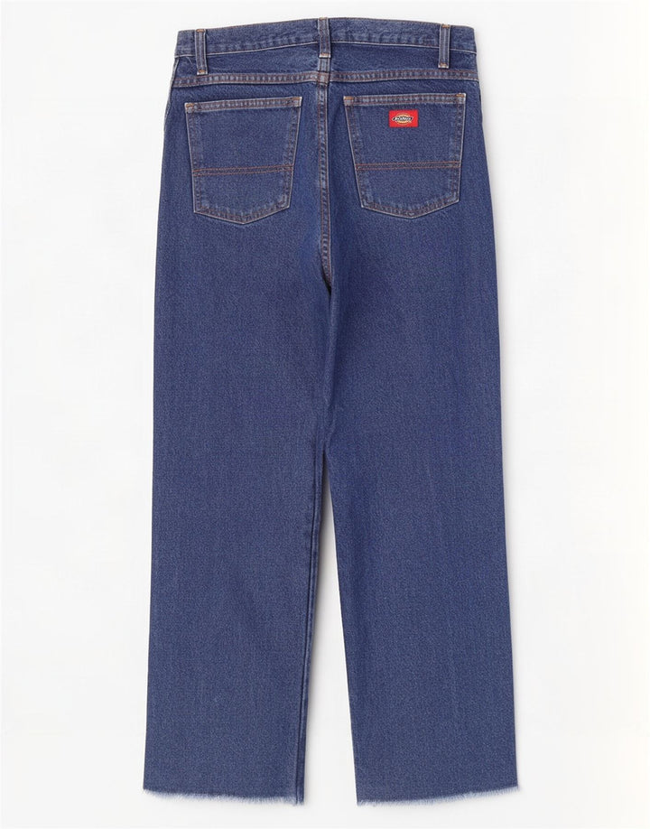 Dickies Straight Jeans til mænd W30 L28 Blå Bomuld