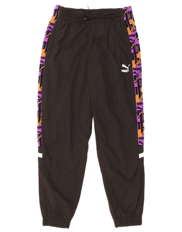 PUMA Grafisk træningsdragt bukser til mænd Joggers Small Black Colourblock