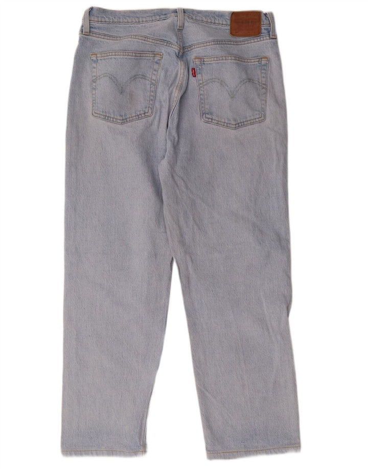 LEVI'S Womens 501 Straight Jeans W31 L28 Blue Cotton