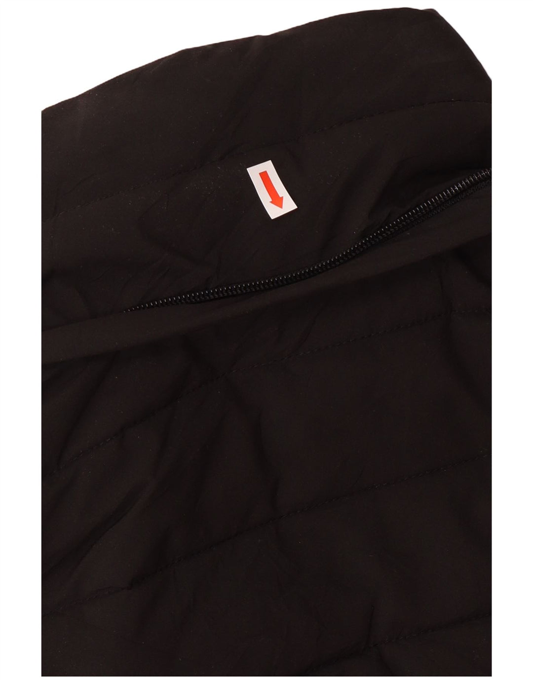 Nautica polstret jakke til kvinder UK 10 Lille sort polyester