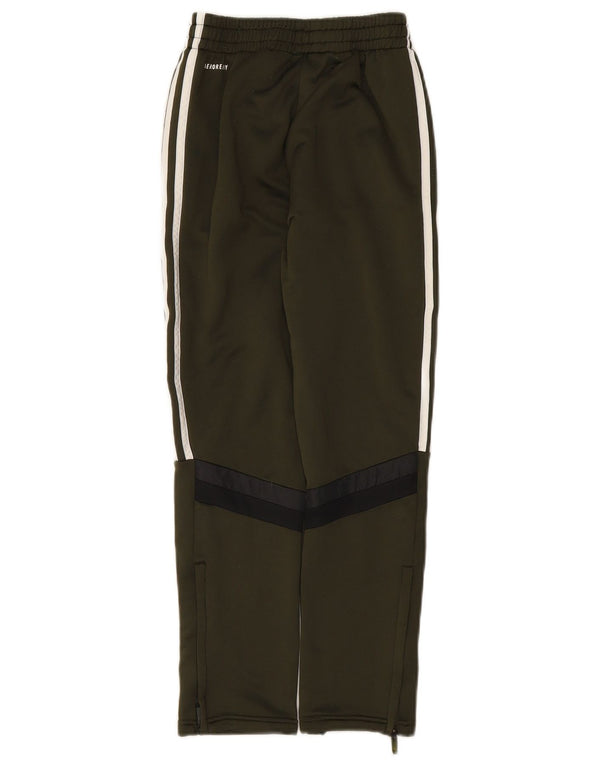 ADIDAS Aeroready træningsdragtsbukser til drenge 11-12 år Grøn Colourblock