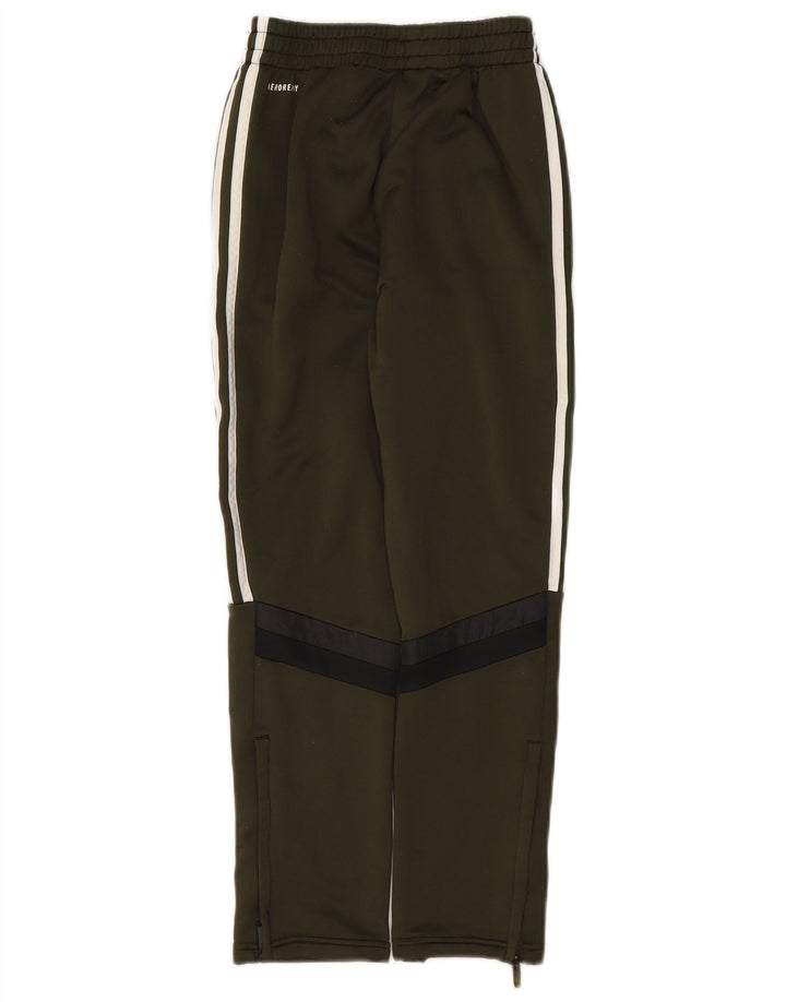 ADIDAS Aeroready træningsdragtsbukser til drenge 11-12 år Grøn Colourblock