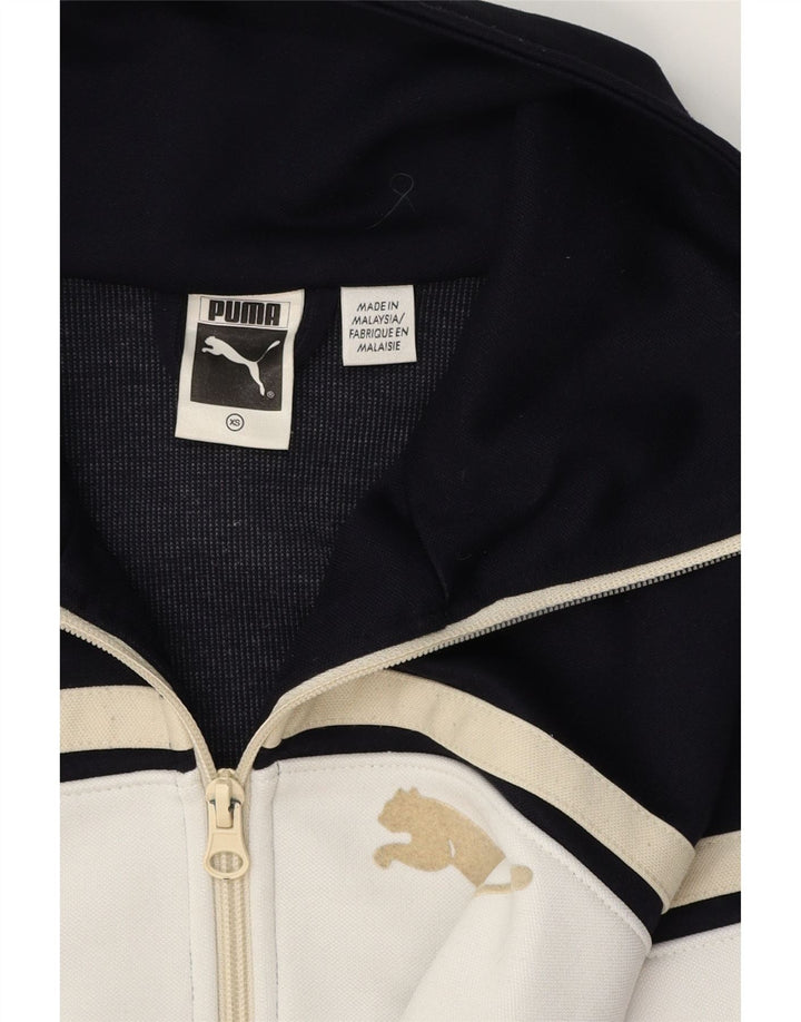 PUMA Træningsdragt topjakke til mænd XS Marineblå Colourblock