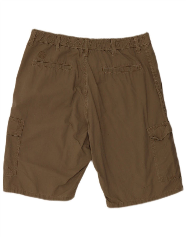 Wrangler Herre Cargo Shorts W32 Medium Brun Bomuld
