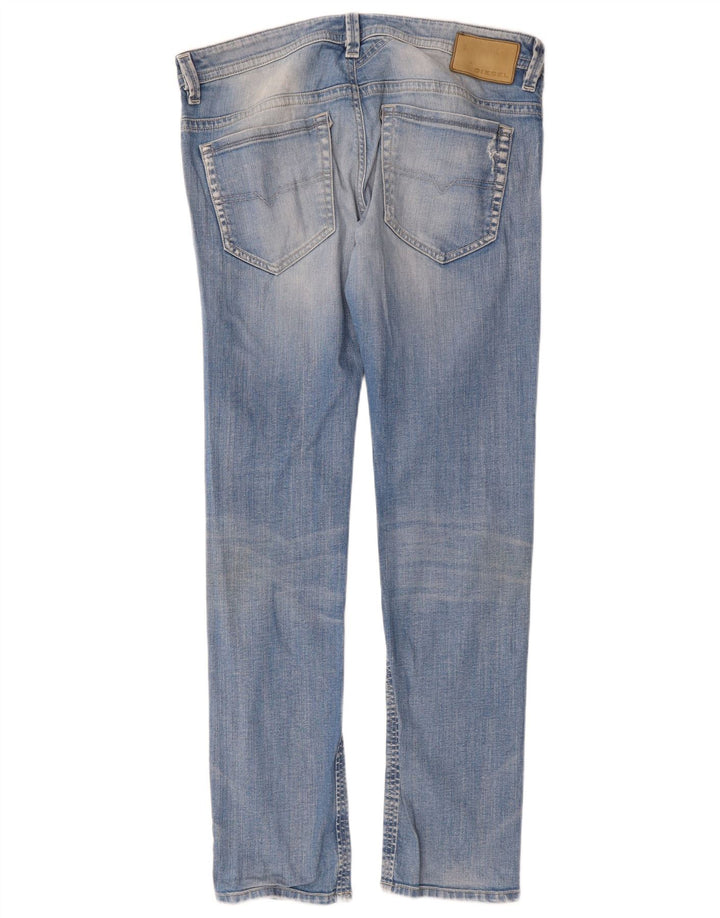 Diesel Herre Thavar Slim Jeans W34 L32 Blå Bomuld